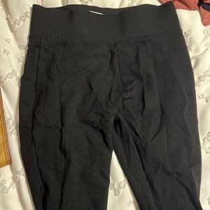 Black yoga like slacks size medium